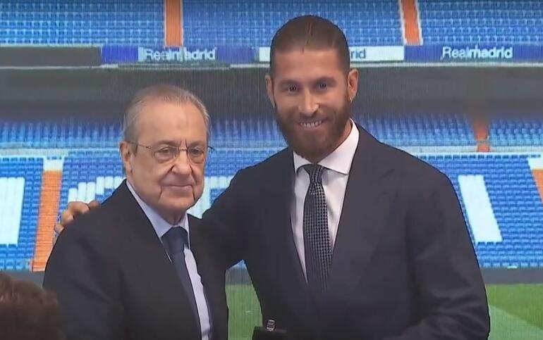Son dakika: Real Madride veda eden Sergio Ramos gözyaşlarını tutamadı